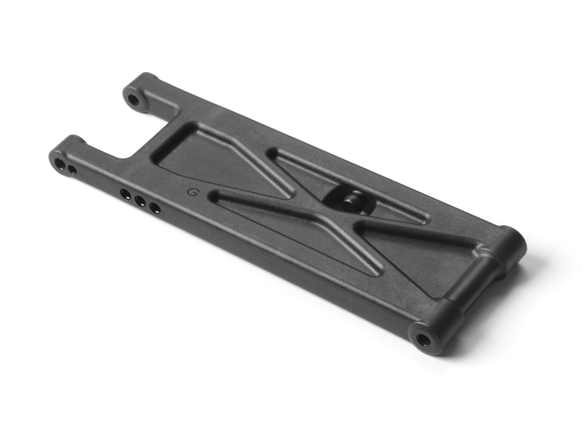 XRAY: XT2 COMPOSITE SUSPENSION ARM REAR LOWER - SOLID - GRAPHITE