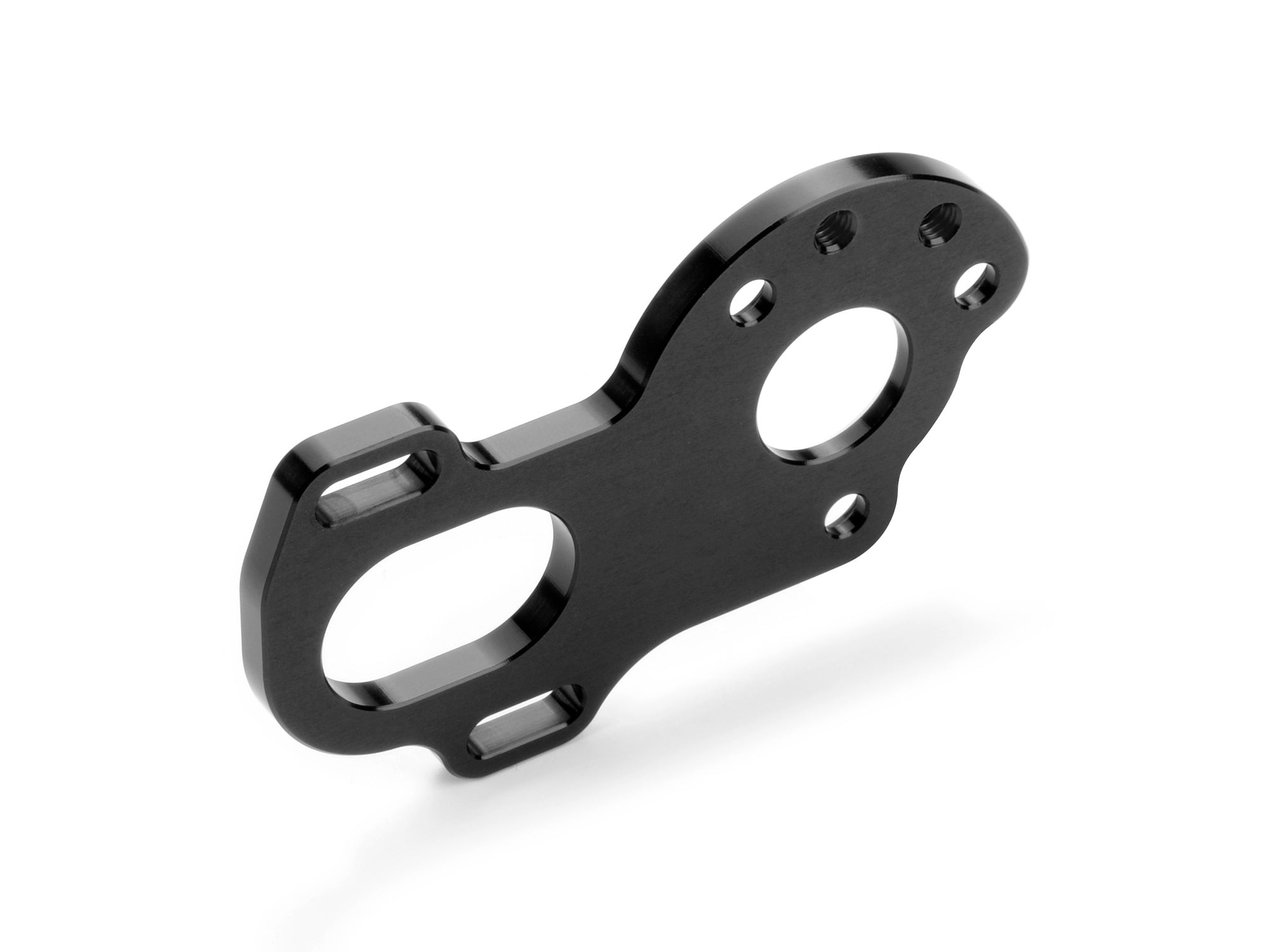 XRAY: ALU MOTOR PLATE FOR 3G GEAR BOX -1MM - 1-DOT - SWISS 7075 T6