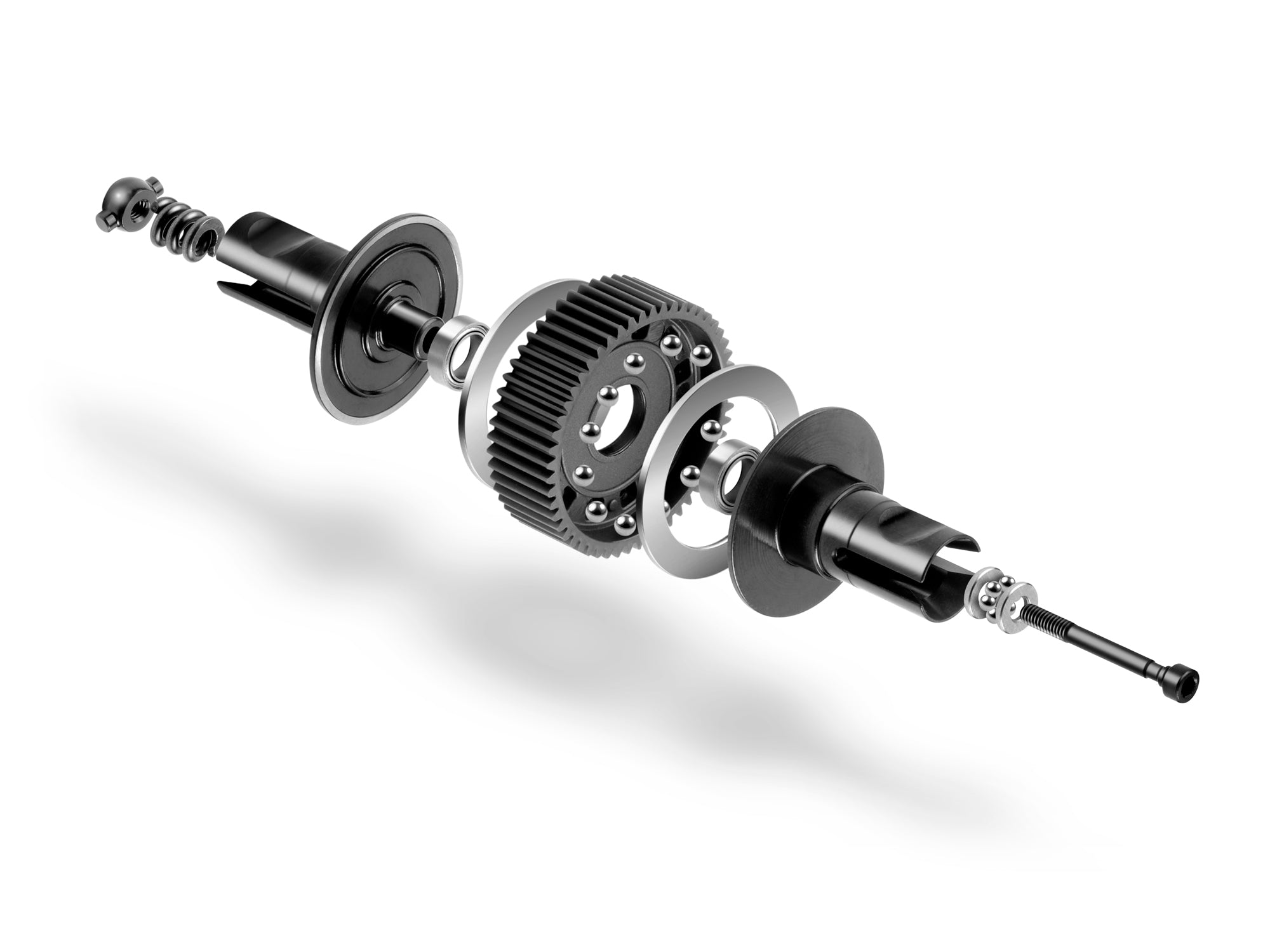 XRAY BALL ADJUSTABLE DIFFERENTIAL - LCG - SET - HUDY SPRING STEEL™