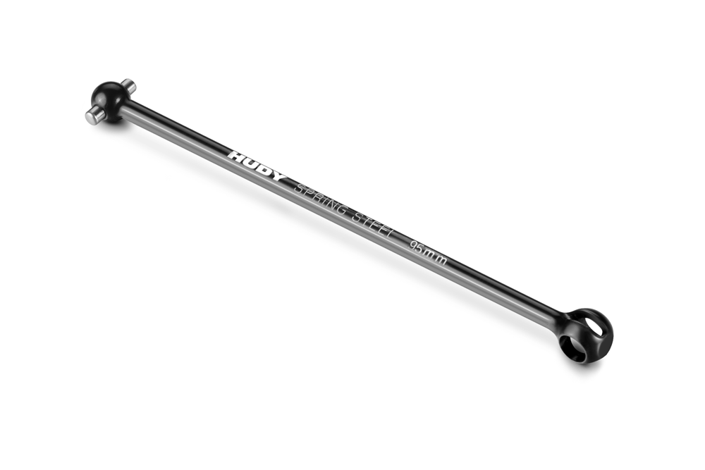 XRAY: XT2 REAR DRIVE SHAFT 95MM WITH 2.5MM PIN - HUDY SPRING STEEL™