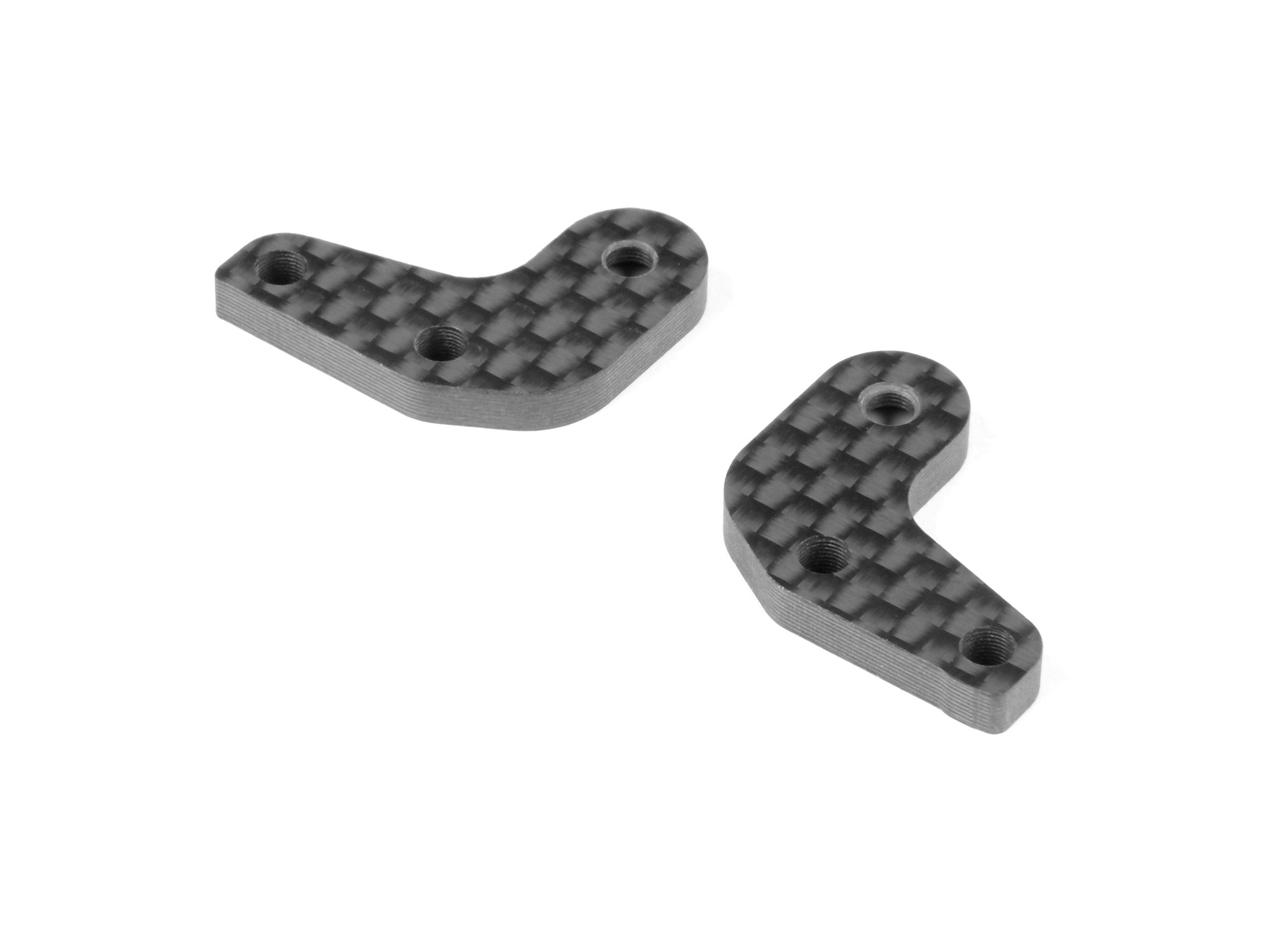 XRAY STEERING BLOCK CARBON EXTENSIONS - 2 DOTS (L+R)