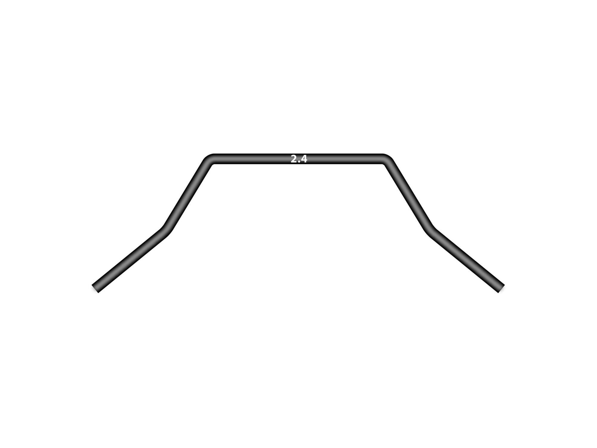 XRAY ANTI-ROLL BAR FOR BALL-BEARINGS - REAR 2.4MM