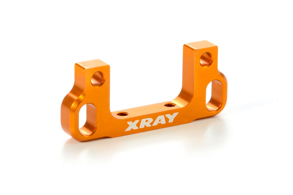 XRAY ALU REAR LOWER 1-PIECE SUSPENSION HOLDER - REAR - RR
