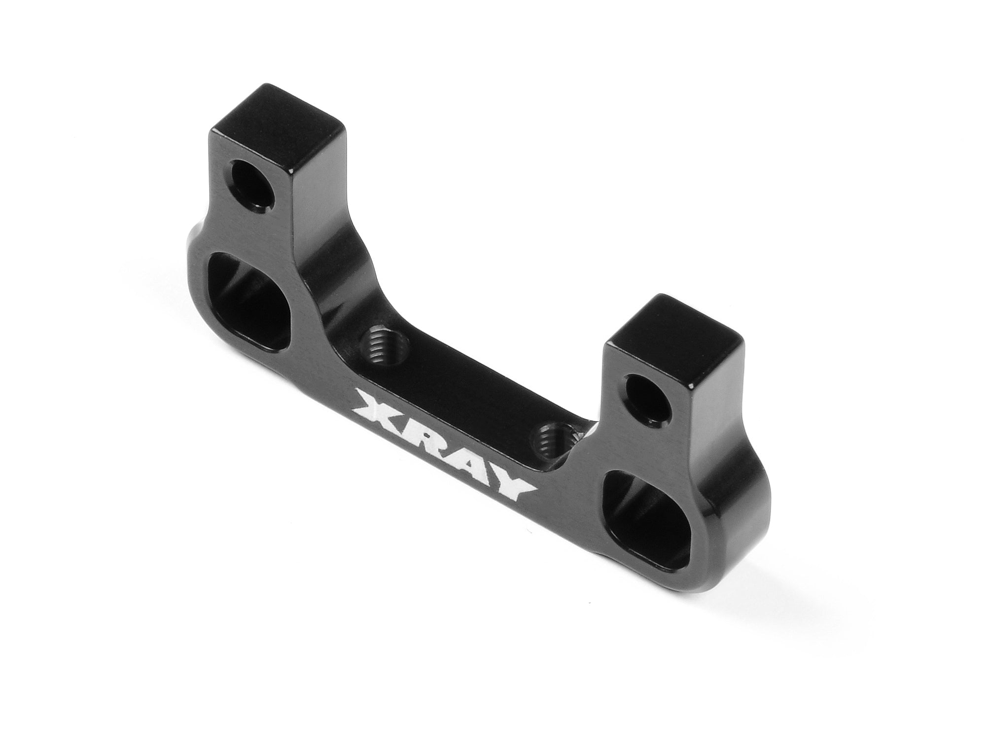 XRAY ALU REAR LOWER 1-PIECE SUSPENSION HOLDER - REAR - BLACK - RR