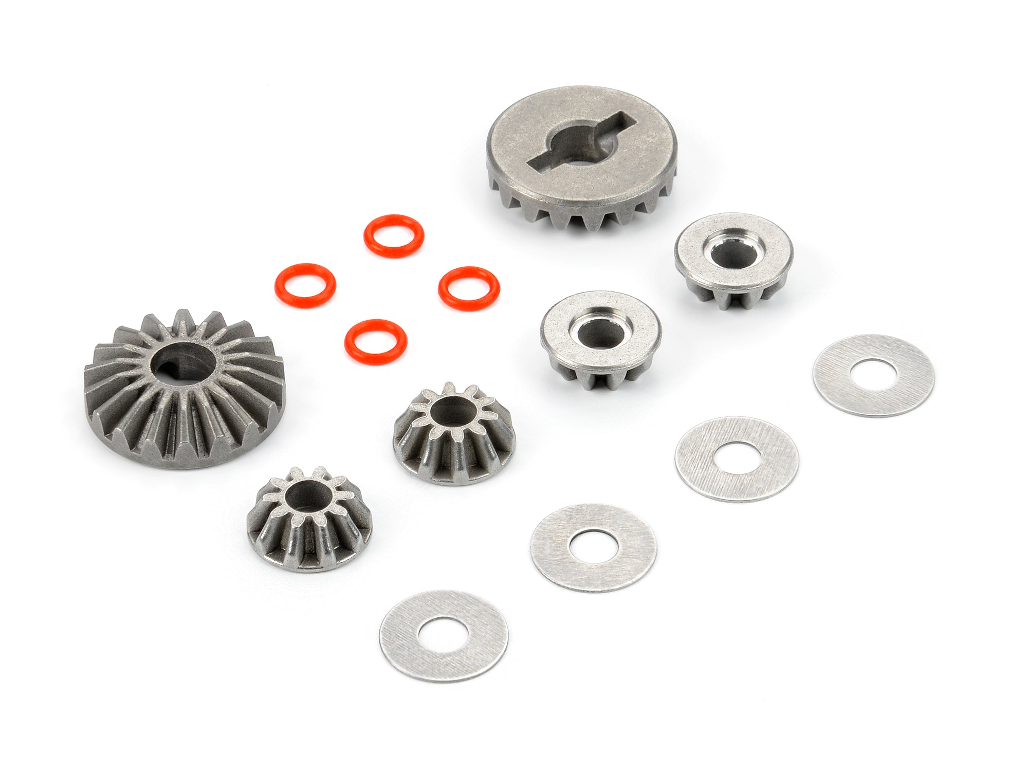 XRAY: DIFF BEVEL & SATELLITE GEARS FOR O-RINGS - SET