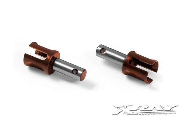 XRAY: LIGHTWEIGHT DIFF OUTDRIVE ADAPTER - HUDY SPRING STEEL™ (2)