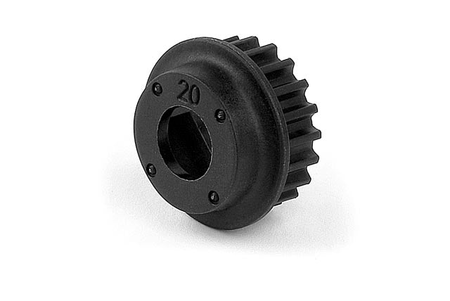 XRAY: COMPOSITE BELT PULLEY 20T - 2-SPEED-CENTER