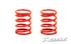 XRAY SPRING-SET D=1.9 (35 LB) LIGHT-RED - HARD - REAR (2)