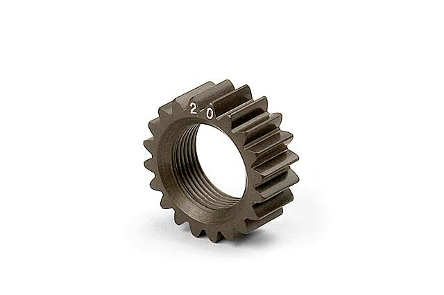 XRAY: XCA ALU 7075 T6 HARD COATED PINION GEAR - 20T (2ND)