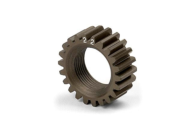 XRAY: XCA ALU 7075 T6 HARD COATED PINION GEAR - 22T (2ND)