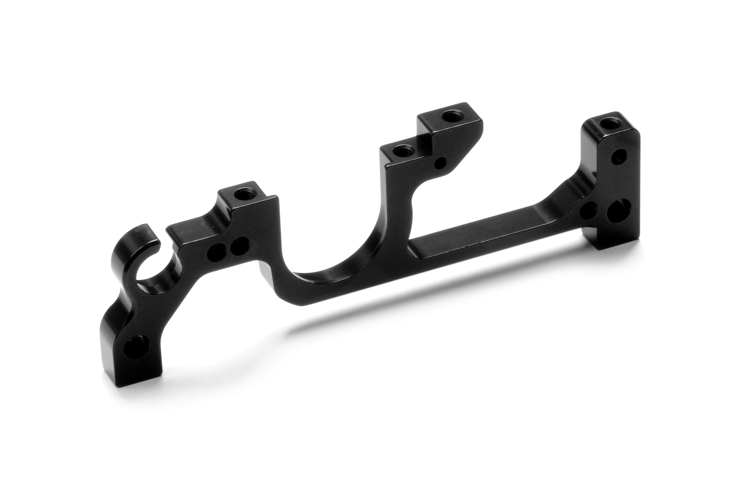 XRAY ALU LOWER BULKHEAD FRONT - SWISS 7075 T6 - LEFT