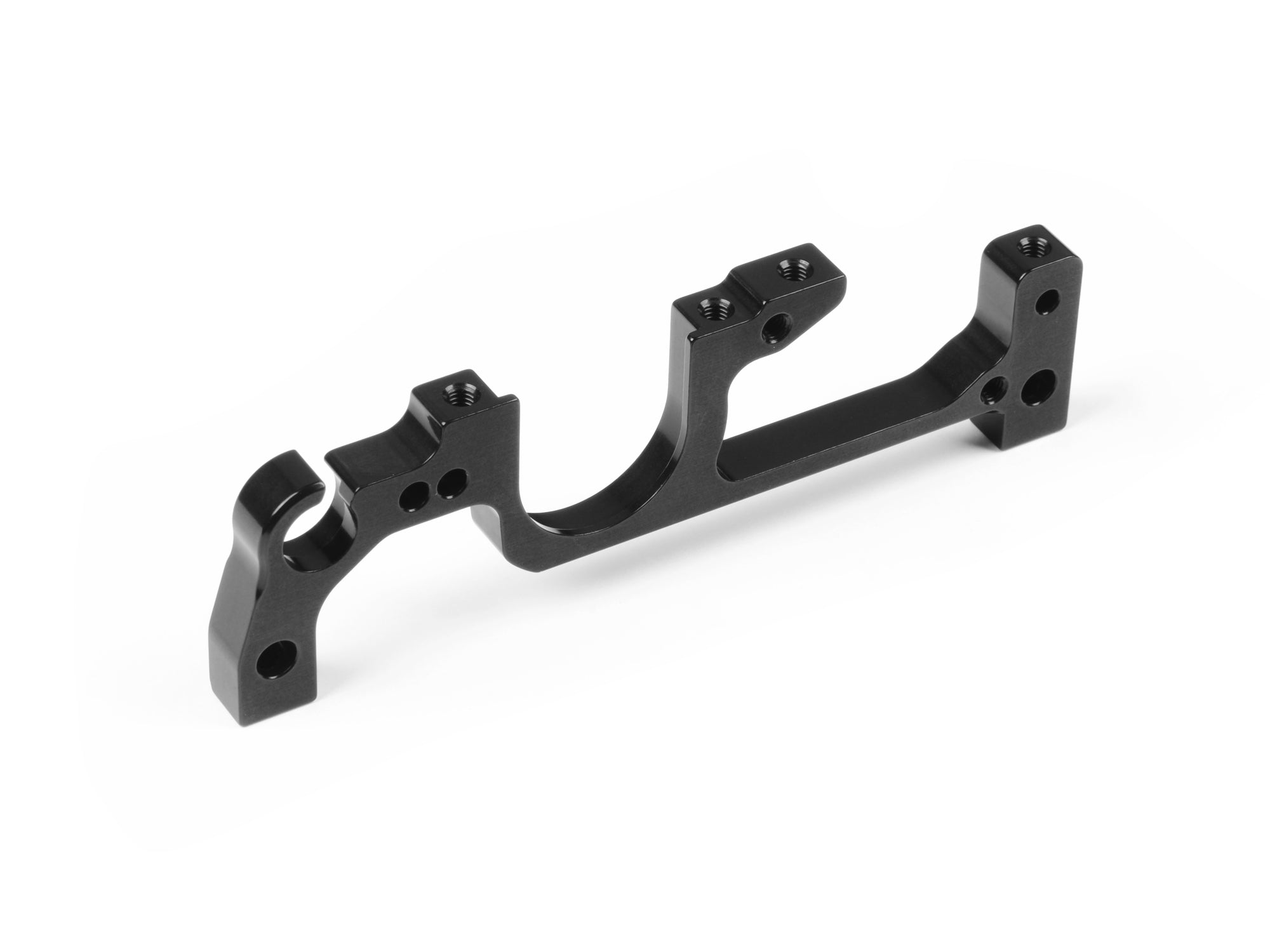 XRAY ALU LOWER BULKHEAD FRONT - SWISS 7075 T6 - LEFT - V2