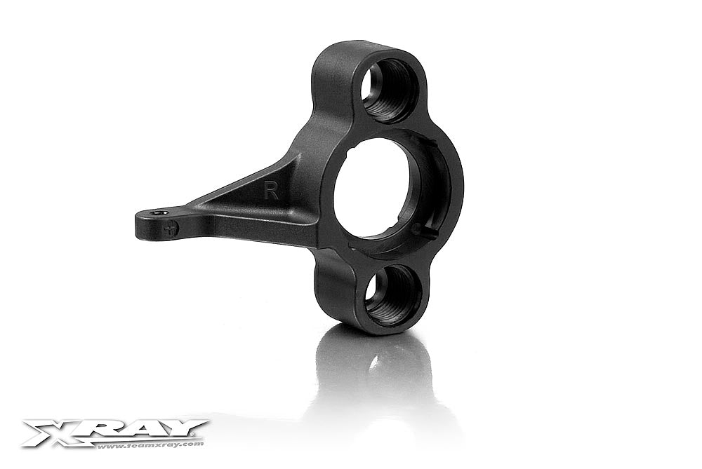 XRAY COMPOSITE STEERING BLOCK +1° KINGPIN RIGHT