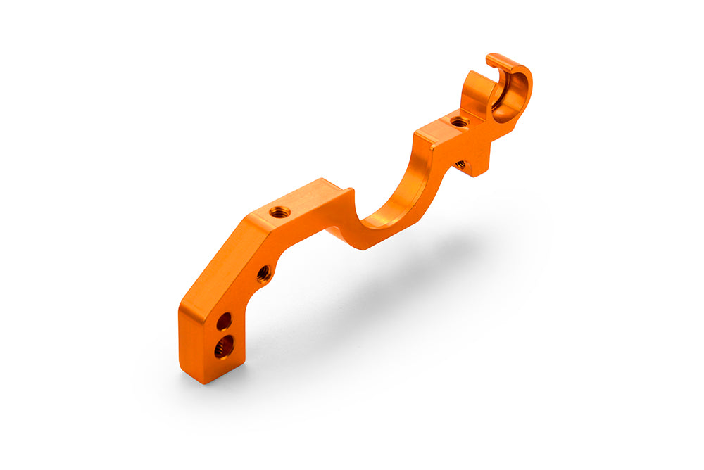 XRAY ALU LOWER BULKHEAD REAR - SWISS 7075 T6 - LEFT