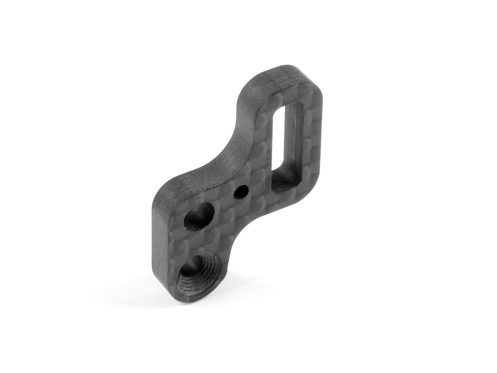 XRAY RX8 CARBON BELT TENSIONER HOLDER - REAR