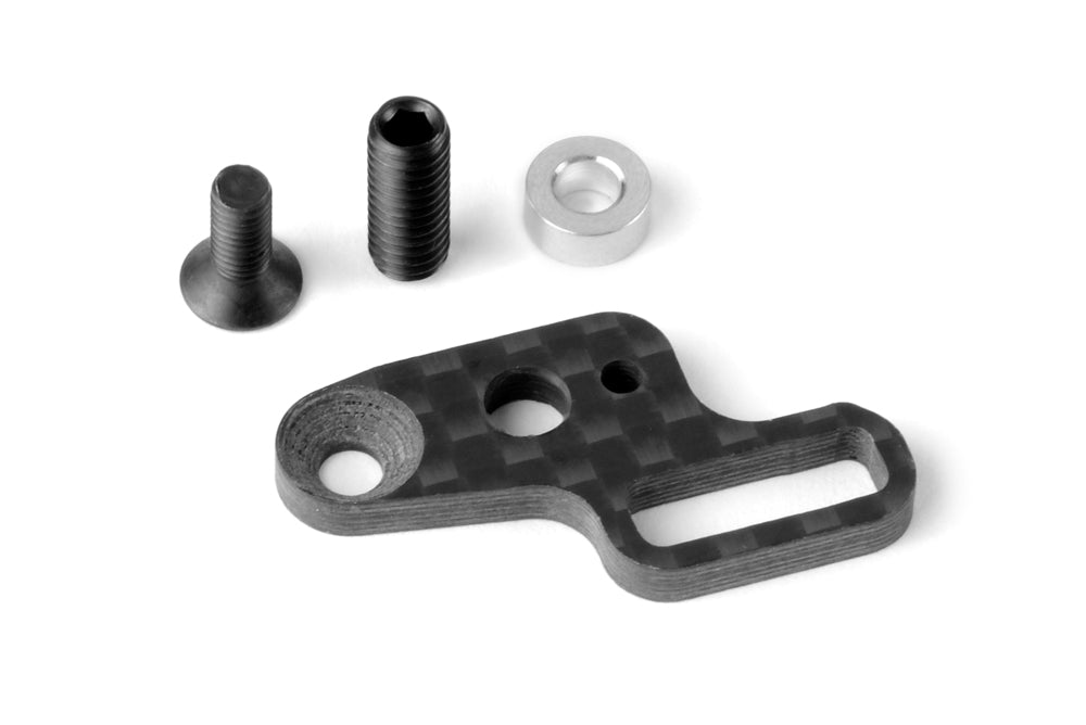 XRAY RX8E GRAPHITE BELT TENSIONER HOLDER
