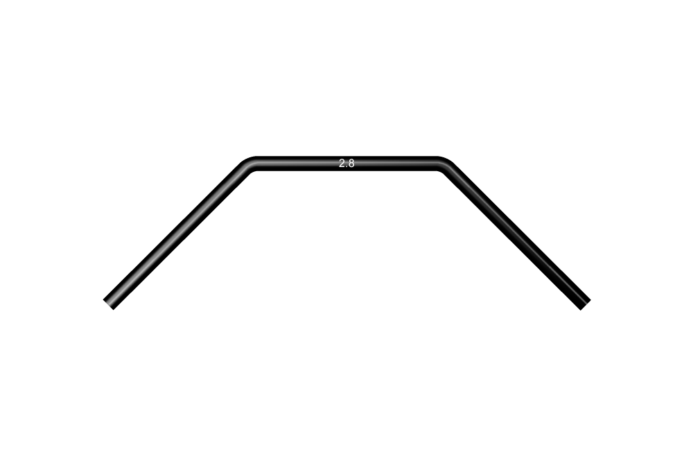 XRAY ANTI-ROLL BAR REAR 2.8MM