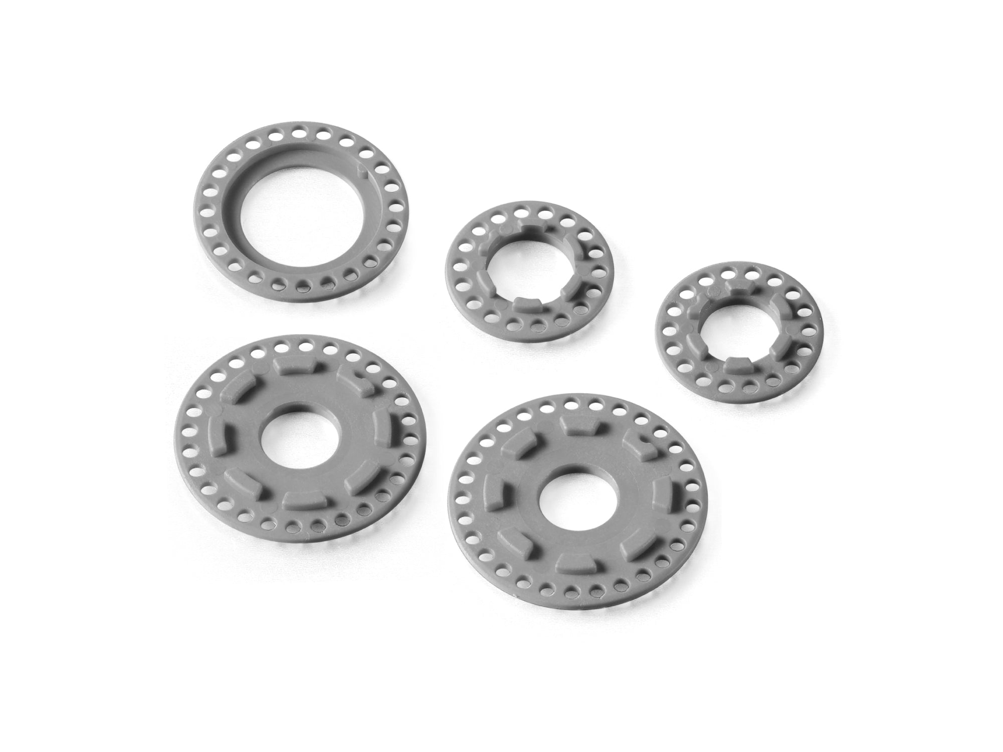 XRAY COMPOSITE BELT PULLEY COVER SET - GRAPHITE