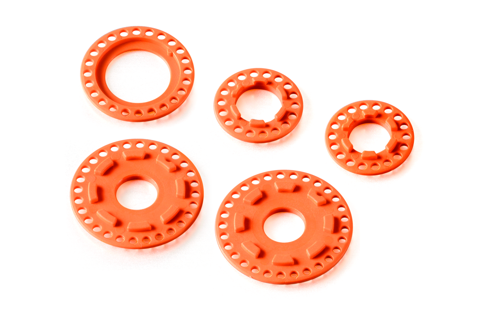 XRAY COMPOSITE BELT PULLEY COVER SET - GRAPHITE