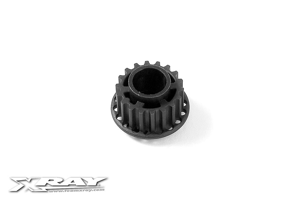 XRAY: COMPOSITE SIDE BELT PULLEY 18T o8 - REAR