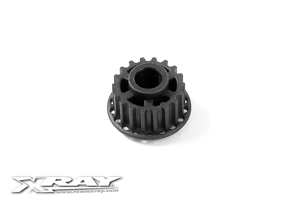 XRAY: COMPOSITE FRONT BELT PULLEY 18T o6 - CENTER