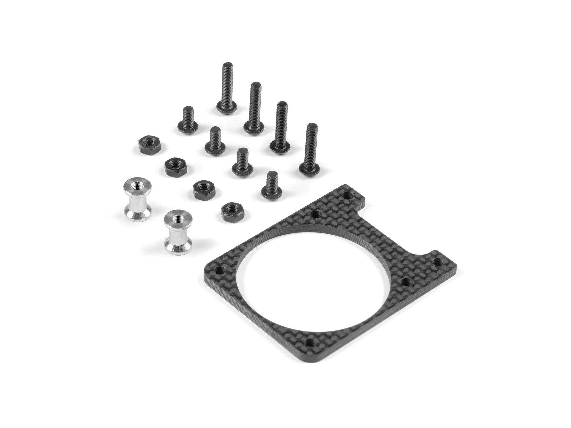 XRAY: X8 GRAPHITE FAN HOLDER - SET