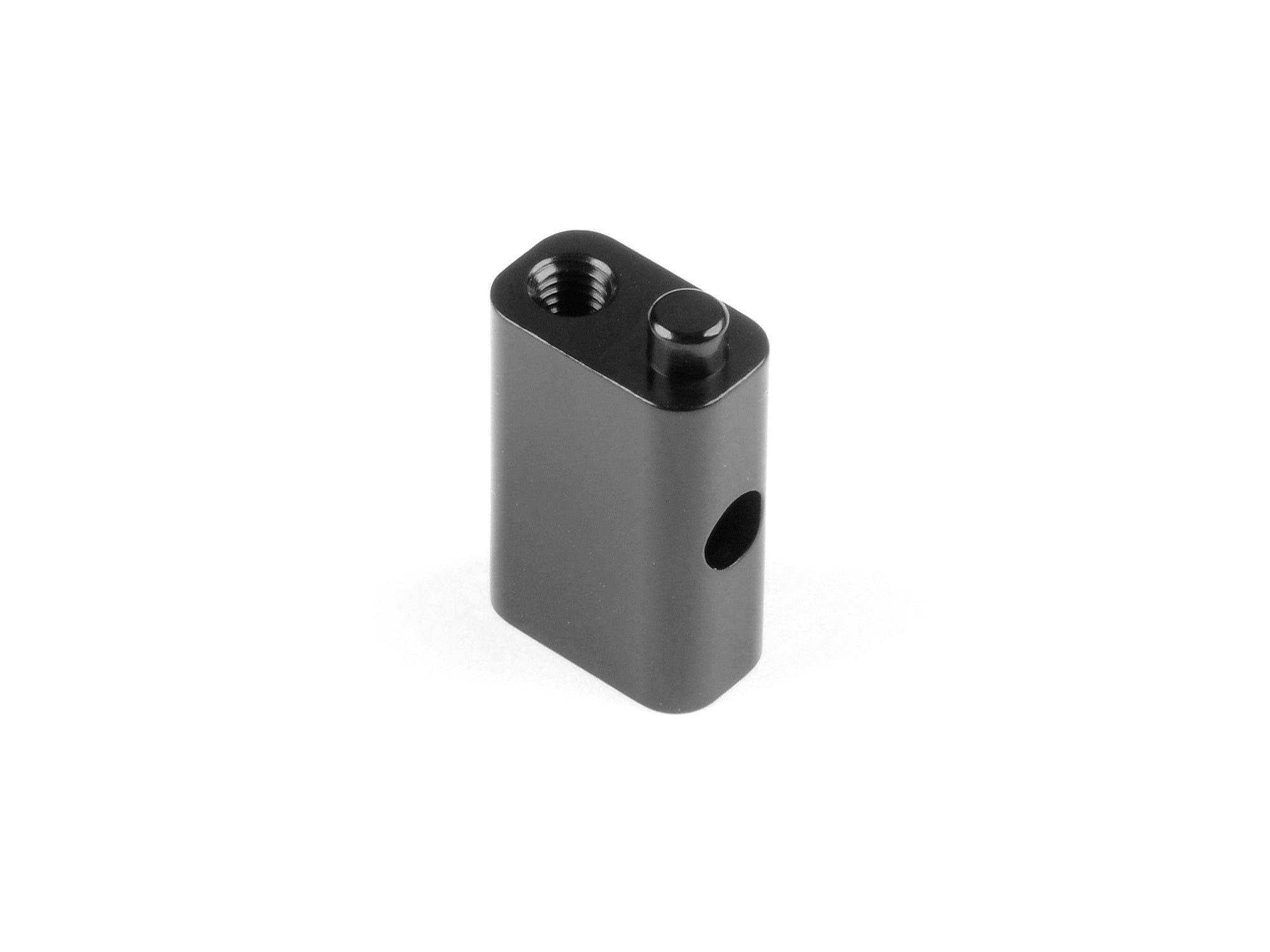 XRAY X8 ALU ROLL-OVER BAR HOLDER - BLACK - SWISS 7075 T6