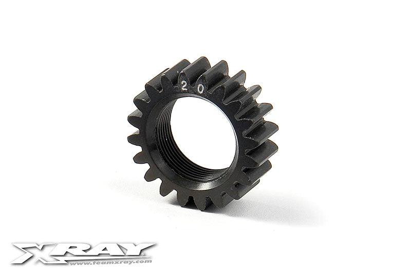 XRAY: XCA Alu Pinion Gear - 20T (2nd) - 7075 T6 - Hard Coated