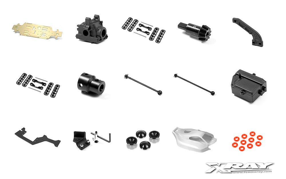 XRAY XB808 - 2011 SPECS CONVERSION SET