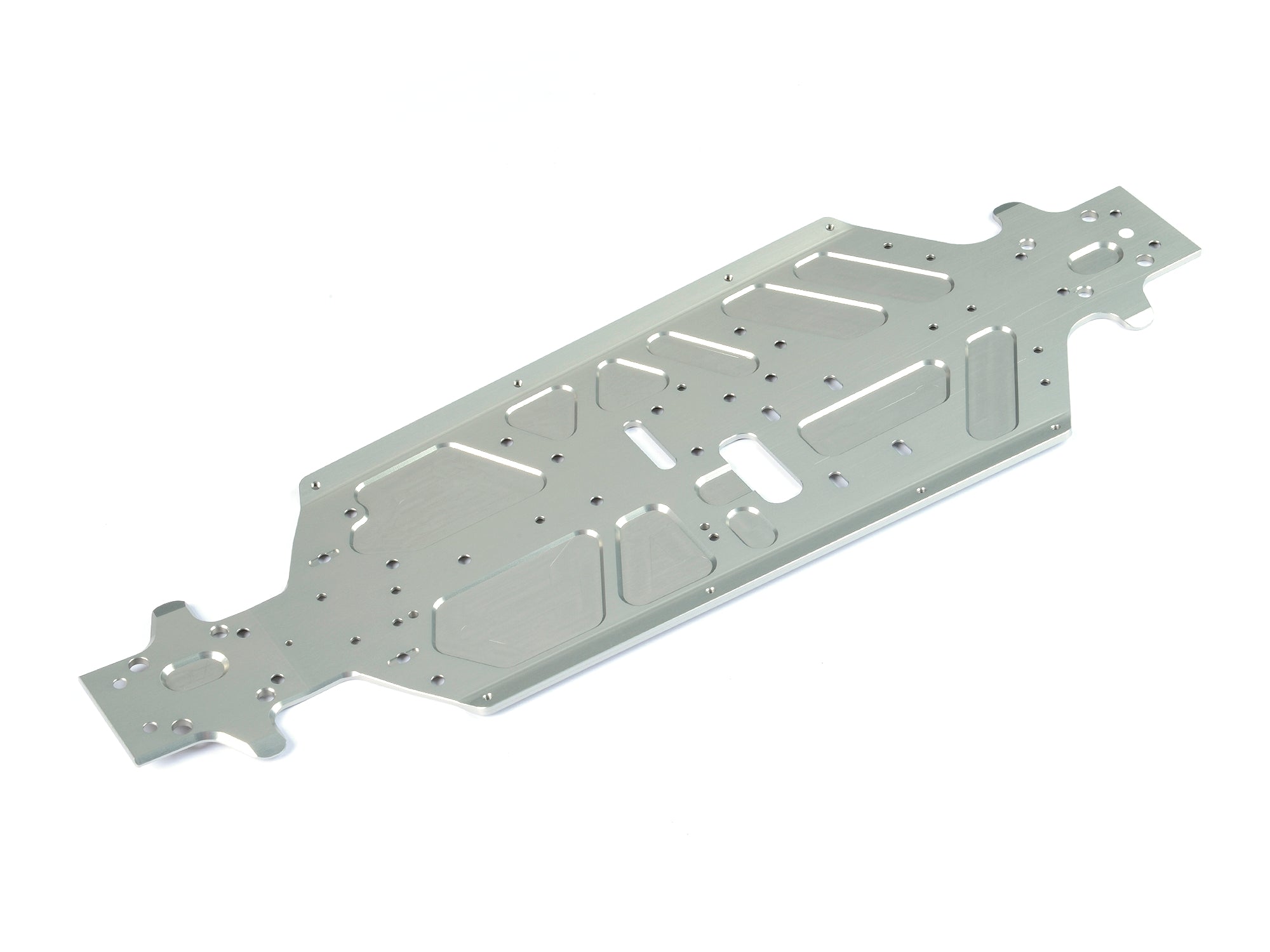 XRAY: XB8'24 ALU CHASSIS - SWISS 7075 T6 (3MM) - SHORT