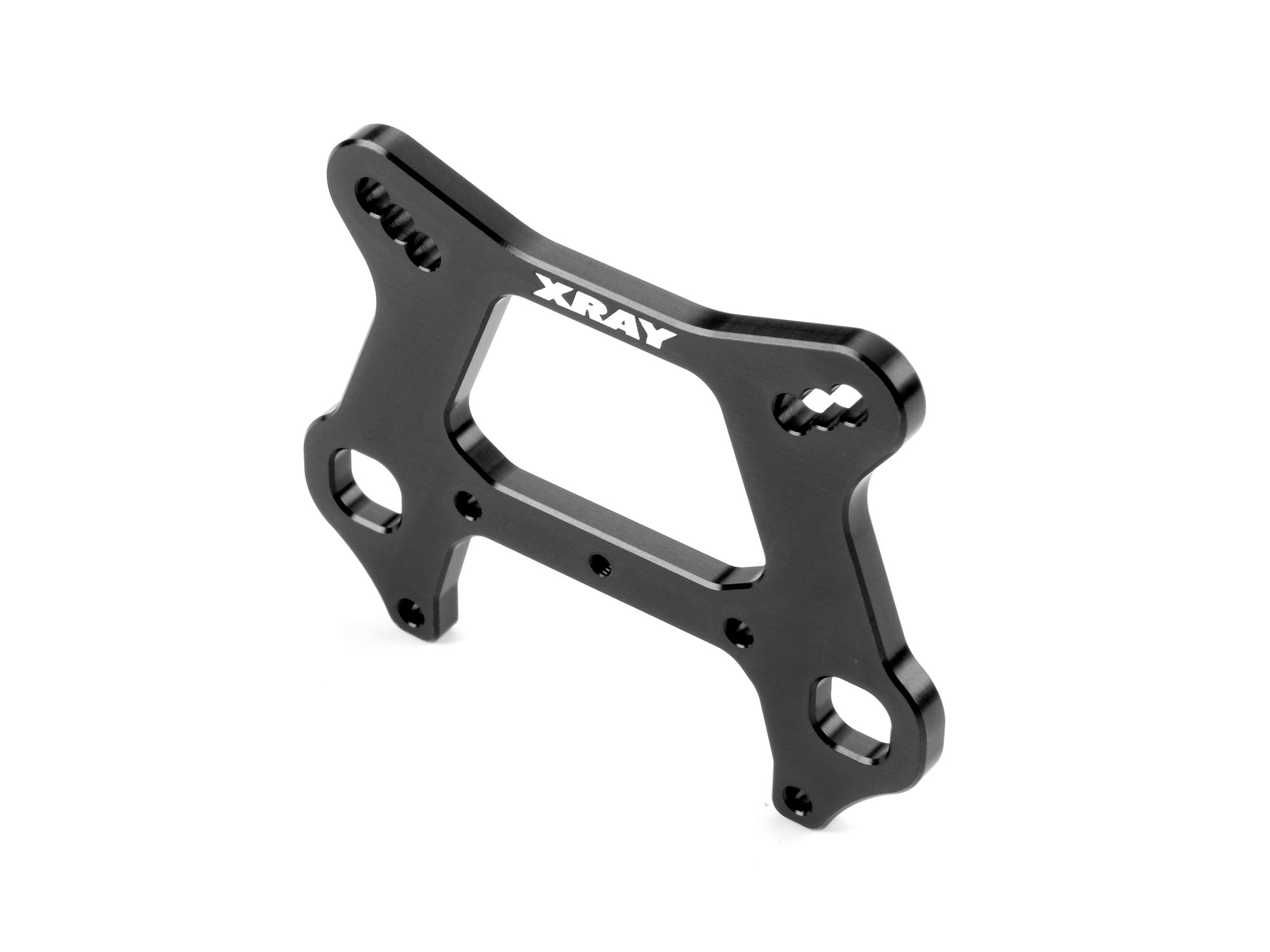 XRAY: XB8 ALU FRONT SHOCK TOWER FOR SEMI-SPLIT BULKHEAD - LOWER