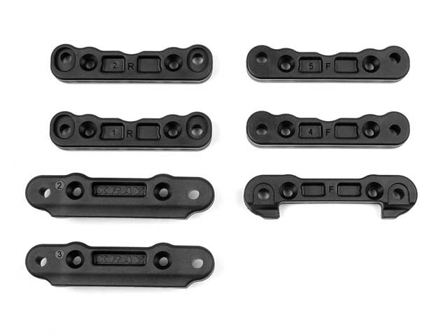 XRAY: COMPOSITE LOWER SUSP. HOLDERS SET