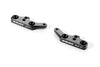 XRAY: GT ALU STEERING PLATE 0-7° - SWISS 7075 T6 (L+R)