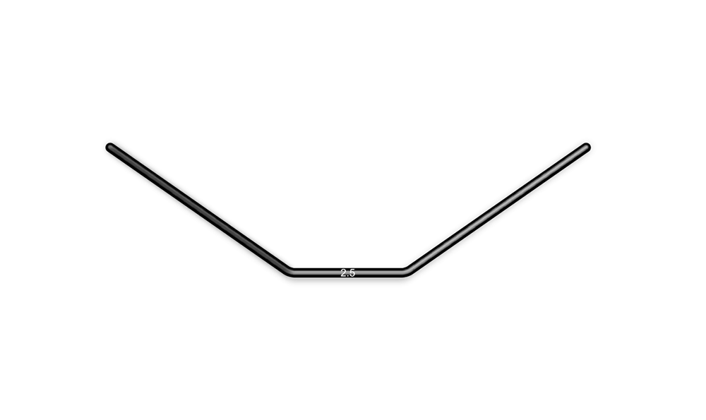 XRAY: XB8 FRONT ANTI-ROLL BAR 2.5MM