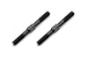 XRAY: ADJ. TURNBUCKLE M5 L/R 50 MM  - SPRING STEEL (2)