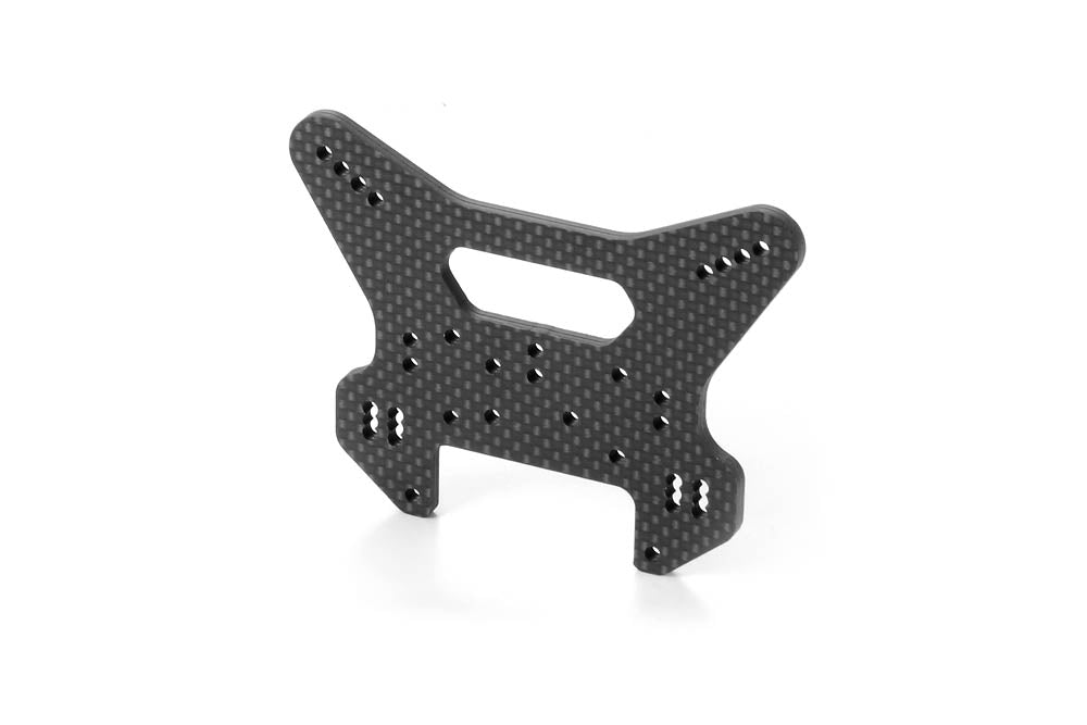 XRAY: XB8 REAR GRAPH. SHOCK TOWER 3.5MM
