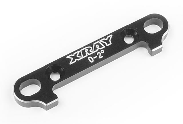 XRAY ALU REAR LOWER SUSP. HOLDER 0°-2°- REAR - 7075 T6 (5MM)