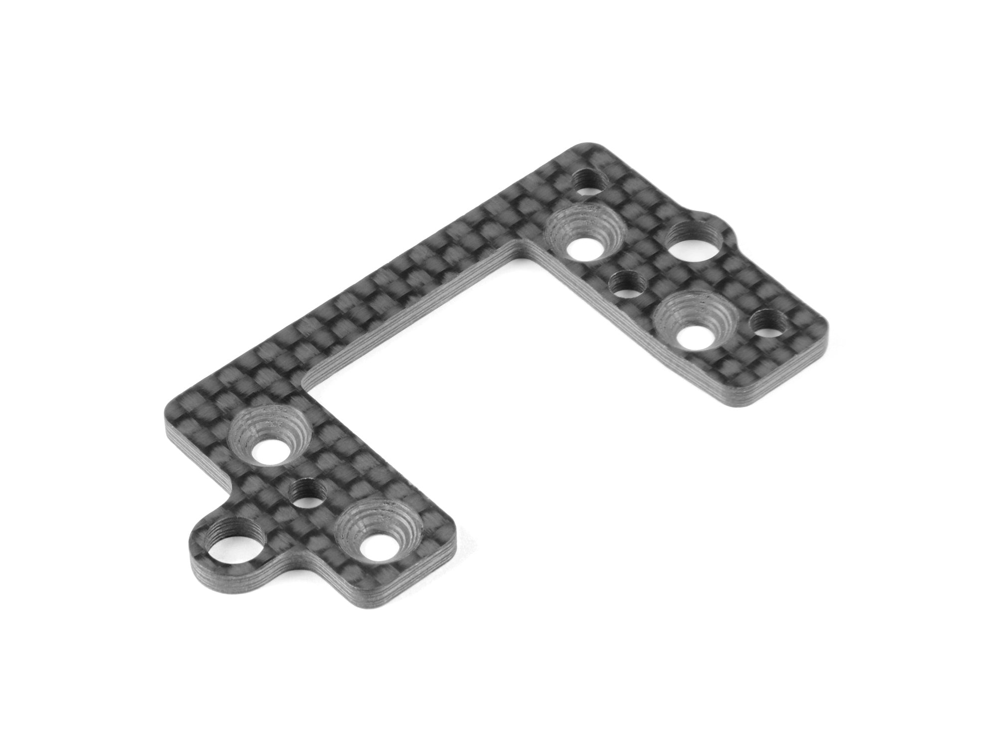 XRAY: XB8E CARBON CENTER DIFF MOUNTING PLATE FOR CABLE HOLDER