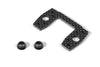 XRAY: GRAPHITE CENTER DIFF MOUNTING PLATE