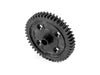 XRAY: COMPOSITE CENTER DIFF SPUR GEAR WITH MOULDED-IN STEEL BUSHING 46T - GRAPHITE
