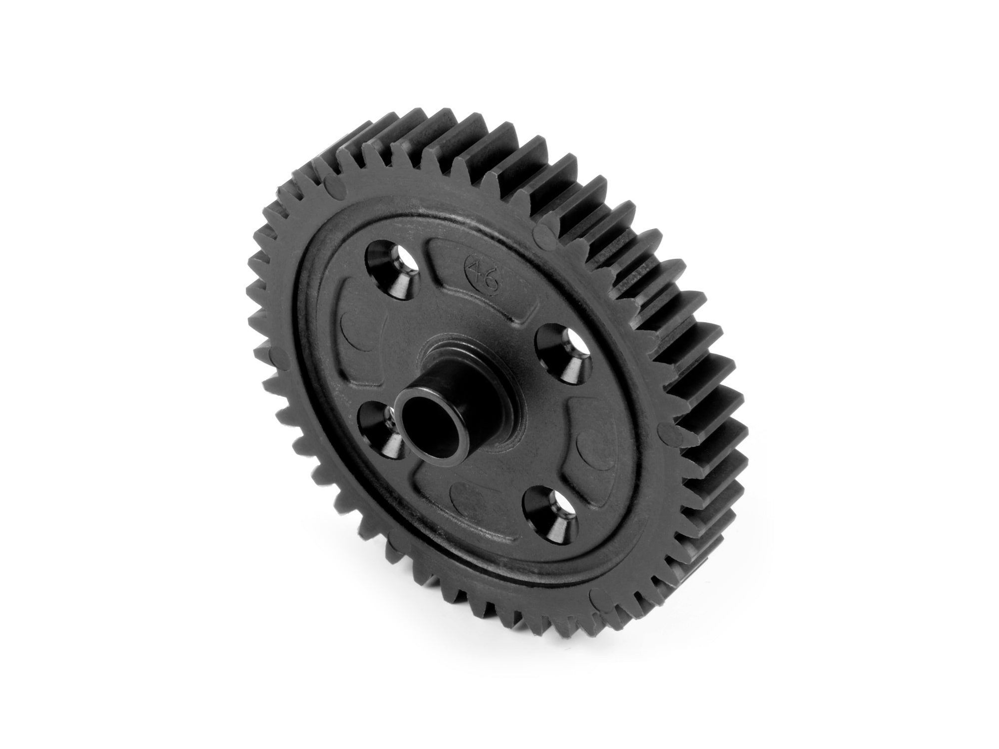 XRAY: COMPOSITE CENTER DIFF SPUR GEAR WITH MOULDED-IN STEEL BUSHING 46T