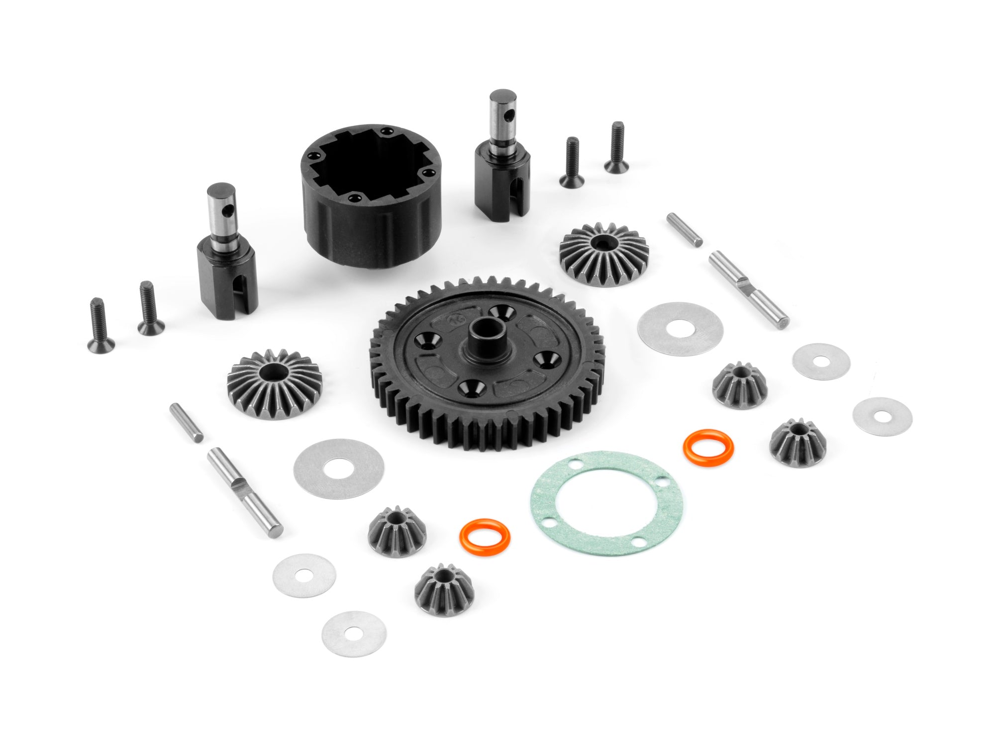 XRAY: CENTER DIFFERENTIAL SMALL WITH COMPOSITE SPUR GEAR 46T - SET