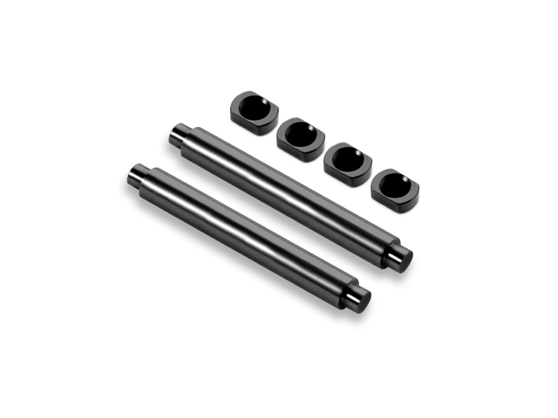 XRAY HEAT RESISTANT ALU DIFF PIN & INSERTS - 2G CONFIG. F/R (2+4)