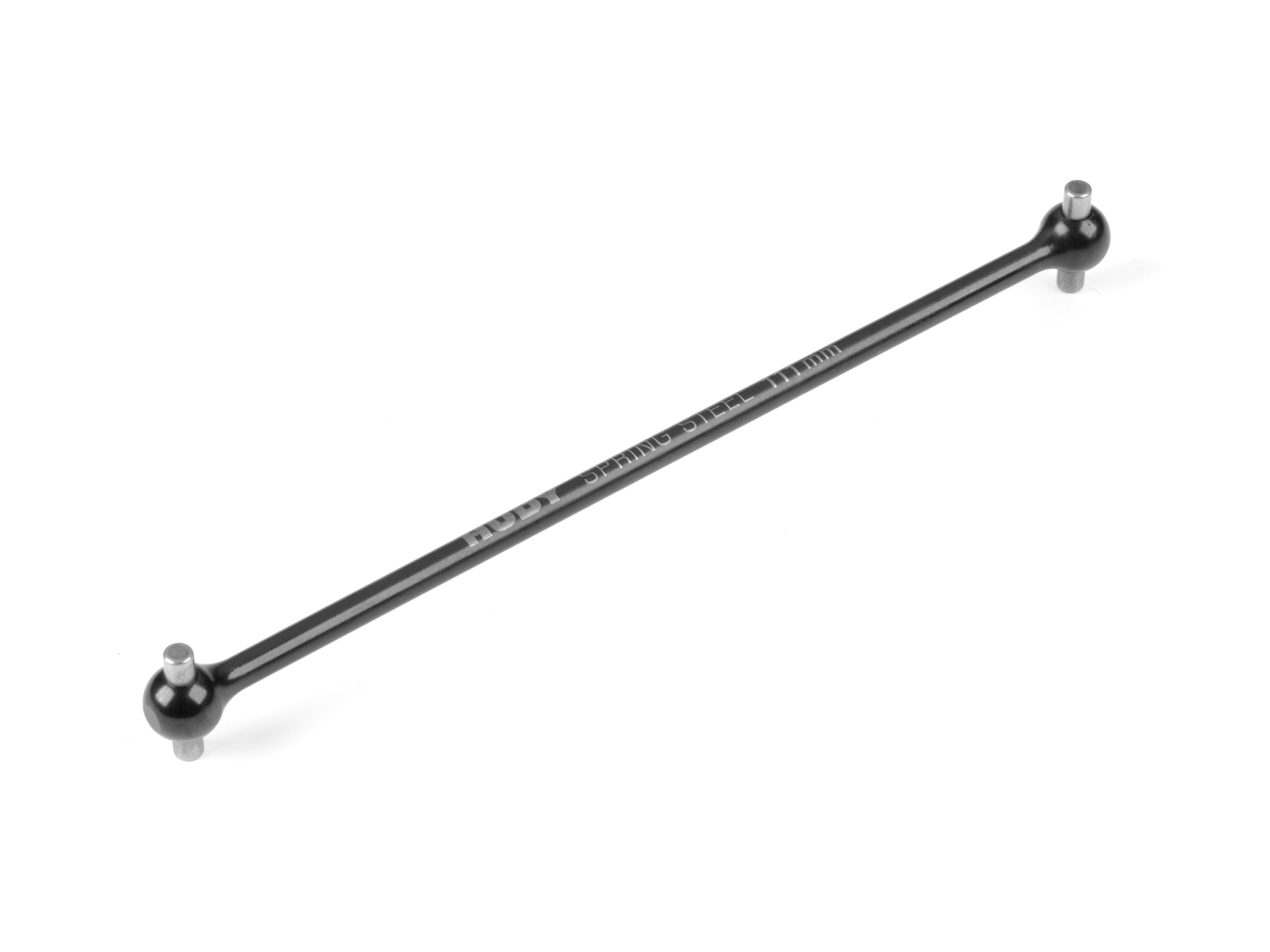 XRAY: REAR CENTRAL DOGBONE DRIVE SHAFT 111MM - HUDY SPRING STEEL™