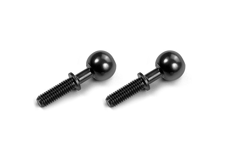 XRAY: ALU PIVOT BALL 13.7 MM WITH STEEL SCREW (2)