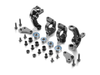 XRAY: ALU STEERING BLOCKS & 7° C-HUBS - SET