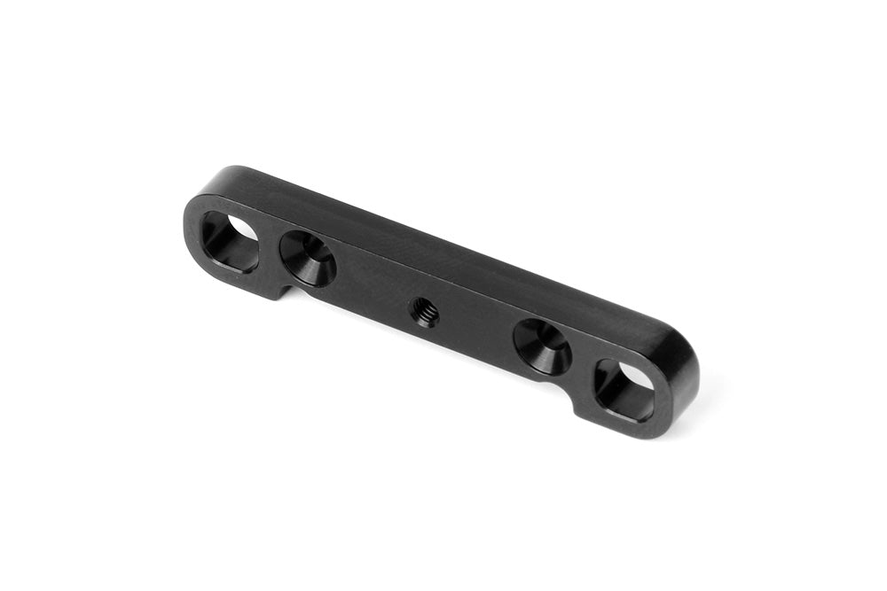 XRAY: ALU LOWER SUSP. HOLDER FOR HORIZONTAL SPLIT BULKHEAD (HS) - FRONT-FRONT