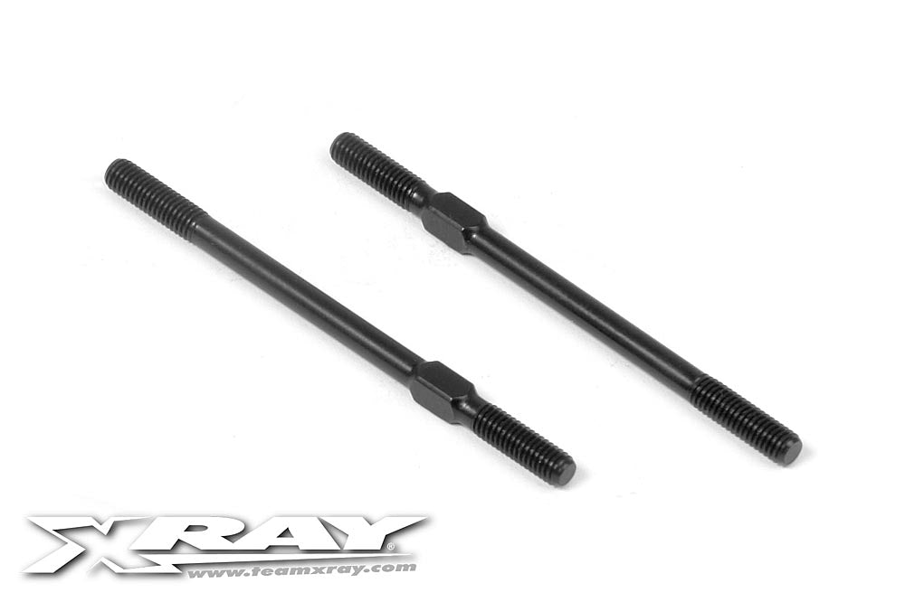 XRAY: ADJUSTABLE TURNBUCKLE 50MM M3 L/R - HUDY SPRING STEEL™ (2)