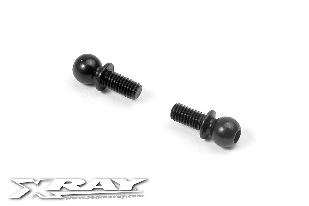 XRAY: BALL END 4.9MM WITH THREAD 6MM (2)