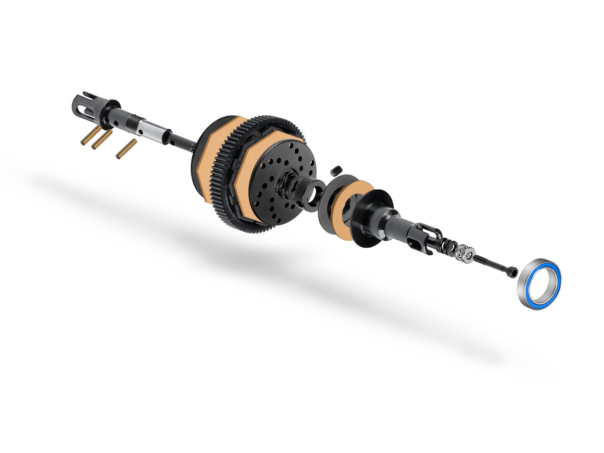 XRAY ONE-WAY SLIPPER CLUTCH SET - LIGHTWEIGHT & SHORT